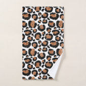 Witte en goudkoortsCheetah - Leopard Pattern Bad Handdoek (Handdoek)
