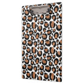 Witte en goudkoortsCheetah - Leopard Pattern Klembord (Links)