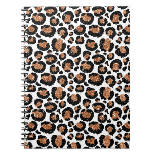 Witte en goudkoortsCheetah - Leopard Pattern Notitieboek