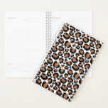 Witte en goudkoortsCheetah - Leopard Pattern Planner<br><div class="desc">White and Gold Foil Cheetah of Leopard spotted Animal Patroon. De Big Cat Animal Print gebruikt faux moderne en gouden folie. De Cheetah Print maakt een geweldig cadeau voor een wild feest.</div>