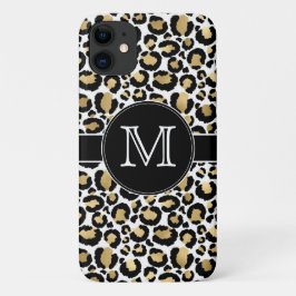 Witte en goudluipaard Case-Mate iPhone case