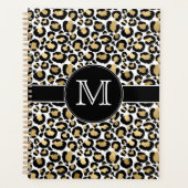 Witte en goudluipaard planner (Voorkant)