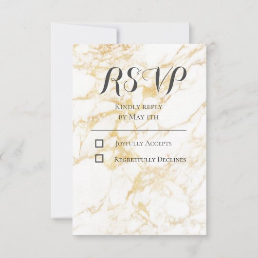 Witte en goudmarmer (Voorkant)