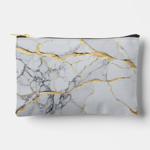 Witte en goudmarmer etui