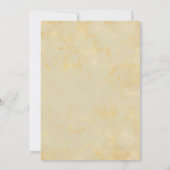 Witte en goudmarmer kaart (Achterkant)