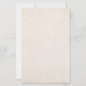 Witte en goudpompoenen Waterverf Briefpapier (Achterkant)