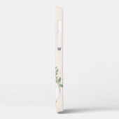 Witte en goudpompoenen Waterverf Case-Mate iPhone Case (Achterkant / Links)