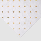 Witte en goudwand tissuepapier (Detail)