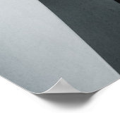 Witte en grijze bouwstructuur poster (Hoek)