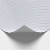 Witte en grijze gestreept textiel cadeaupapier (Hoek)