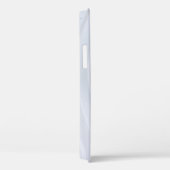 Witte en grijze gestreept textiel Case-Mate iPhone case (Achterkant / Rechts)