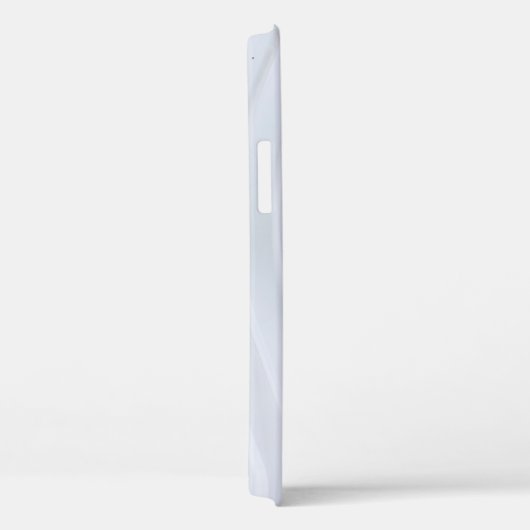 Witte en grijze gestreept textiel Case-Mate iPhone case (Achterkant / Rechts)