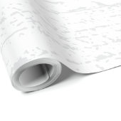Witte en grijze houtnerf cadeaupapier (Rol Hoek)