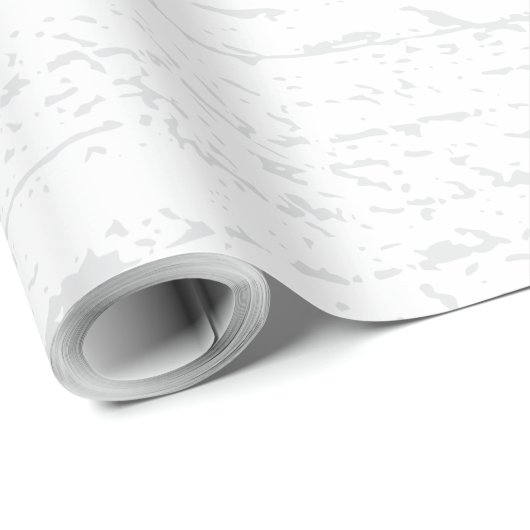 Witte en grijze houtnerf cadeaupapier (Rol Hoek)