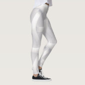 witte en grijze illusie leggings (Rechts)