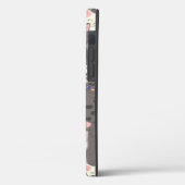 Witte en grijze kattenpatroon Case-Mate iPhone case (Achterkant / Links)