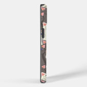 Witte en grijze kattenpatroon Case-Mate iPhone case (Achterkant / Rechts)