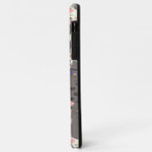 Witte en grijze kattenpatroon Case-Mate iPhone case (Achterkant/links)