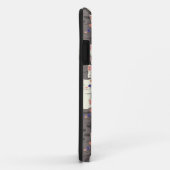 Witte en grijze kattenpatroon Case-Mate iPhone case (Achterkant/rechts)