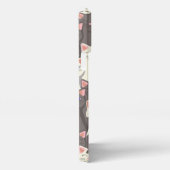 Witte en grijze kattenpatroon iPhone hoesje (Rechterkant)