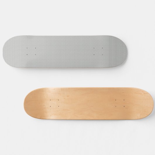 Witte en grijze koolstof skateboard (Horizontaal)