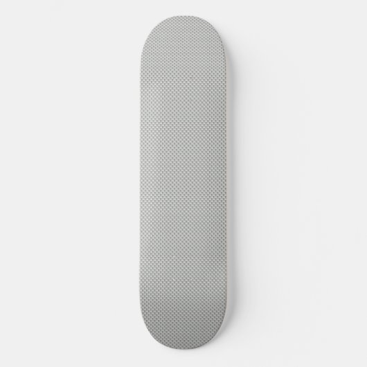 Witte en grijze koolstof skateboard (Voorkant)