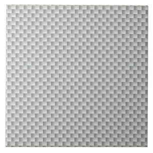 Witte en grijze koolstof tegeltje