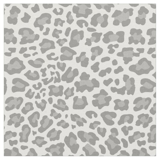 Witte en grijze luipaard stof (Close Up)