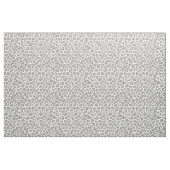 Witte en grijze luipaard stof (Fat Quarter)