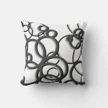 Witte en grijze moderne geometrische cirkels