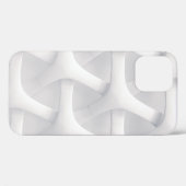 Witte en grijze optische illusie Case-Mate iPhone case (Achterkant (horizontaal))