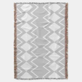 Witte en grijze ovalen en cirkels halverwege de ee deken (Voorkant Verticaal)