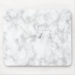 Witte en grijze smelttextuur muismat