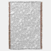 Witte en grijze steenwolken Beer Der Lodge Boys Deken (Voorkant Verticaal)