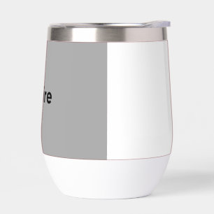 Witte en grijze waterfles