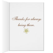 Witte en groene Blackthorn Flower Moederdag (Binnen (Rechts))