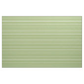 Witte en groene gekleurde strips stof (Yard (91,4 cm))