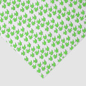 Witte en Groene Helikopter Verjaardagsfeestje Tissuepapier (Detail)