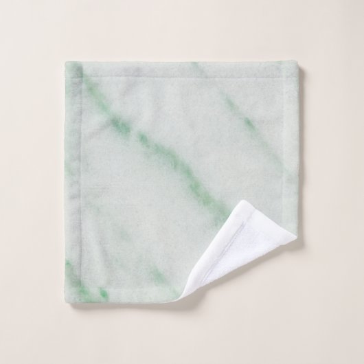 Witte en groene keukenset van marmer Bath Bad Handdoek (Wasdoekje)