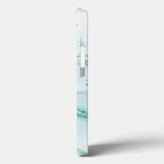 Witte en groene marmertruien Case-Mate iPhone case (Achterkant / Links)