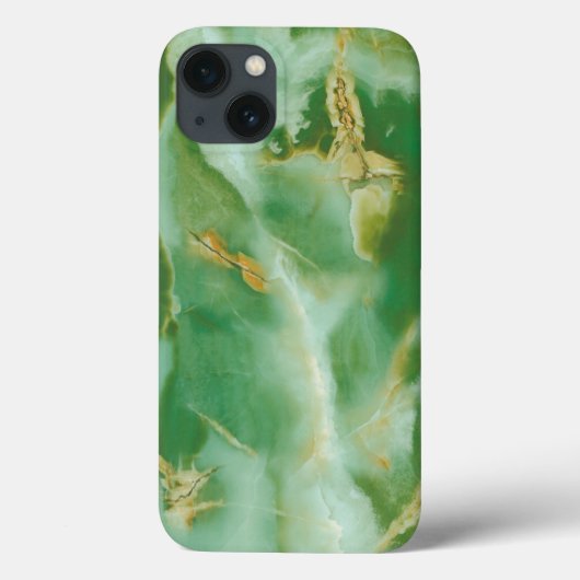Witte en groene steentextuur Case-Mate iPhone case (Achterkant)