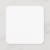 Witte en groene trouw-RSVP-Qr-code Informatiekaartje (Achterkant)