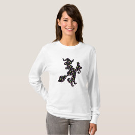 Witte en kat, Halloween Mood T-shirt