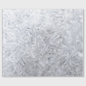 Witte en lichtgrijze achtergrond cadeaupapier (Vlak)