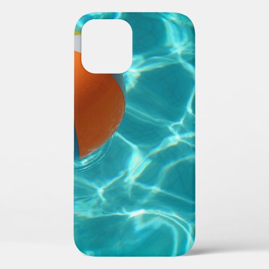 Witte en meerkleurige strandbal Case-Mate iPhone case (Achterkant)