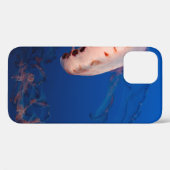 WITTE EN ORANJE JELLYFISH Case-Mate iPhone CASE (Achterkant (horizontaal))
