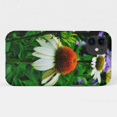 Witte en Oranje kloonbloemen Case-Mate iPhone Case (Achterkant (horizontaal))