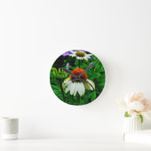 Witte en Oranje kloonbloemen Ronde Klok (Huis)