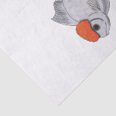 Witte en Oranje oranda Goldfish Aquarium Pet Fish Tissuepapier (Detail)