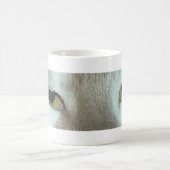 Witte en Oranje tablet Magische Mok (Center)